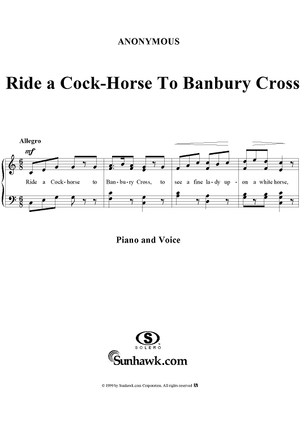 Ride a Cock-Horse to Banbury Cross