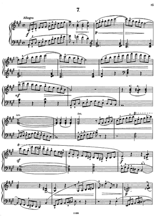 Etude Op.66 No. 7