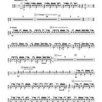 An American Spectacular - Percussion 1