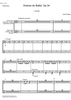 Scènes de Ballet Op.34 - Percussion