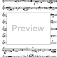 Quartetto - B-flat Clarinet 3