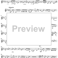 Duet No. 6, from "12 Instructive Duets" - Violin 2