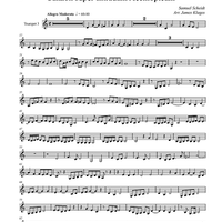 Canzon super Intradam Aechiopicam - Trumpet 3