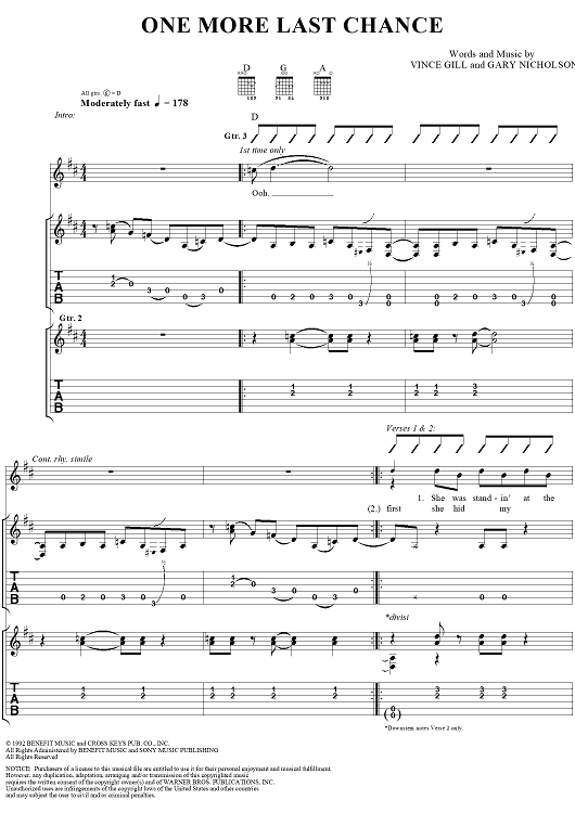 One More Last Chance