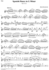 Spanish Dance in G Minor, Op. 12, No. 2 - Flute