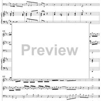 Trio Sonata No. 1 in D Major - Piano Score