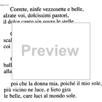 Correte, ninfe vezzosette e belle