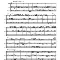 Homage to Bach - Score