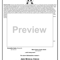 Passacaglia - Introductory Notes