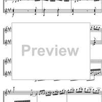 Sonata A Major - Score