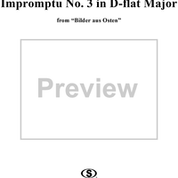 Impromptu No. 3 in D-flat Major