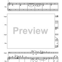 Presto - from "Concerto in Bb, K. 207" - Piano Score