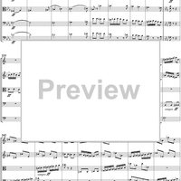 Serenade for String Orchestra in C major (C-dur). Movement IV, Finale (Tema Russo) - Score