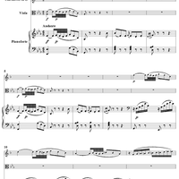Clarinet Trio in E-flat Major - Piano Score