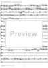 Brandenburg Concerto No. 6: Movement 1 - Score