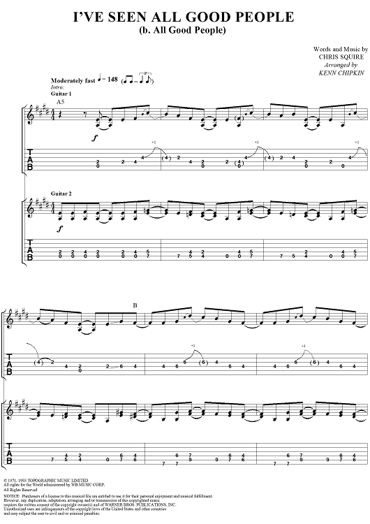 I've Seen All Good People (b. All Good People)