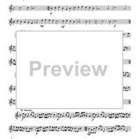 Fünffstimmigter blasender Music - B-flat Trumpet 2