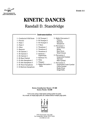 Kinetic Dances - Score