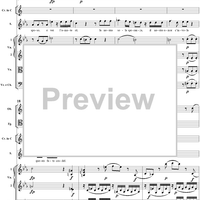 "Popoli di Tessaglia", recitative and "Io non chiedo", aria, K300b (K316) - Full Score