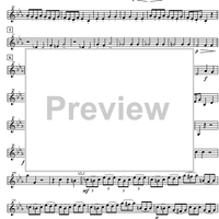 Indian Wardance from Far from Denmark - B-flat Clarinet 3