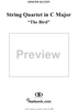 String Quartet in C Major, Op. 33, No. 3 ("The Bird") - Full Score