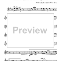 Battle Hymn of the Republic - Part 2 Flute, Oboe or Violin