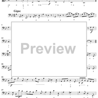 Trio Sonata in G Minor, Op. 3 No. 1 - Basso Continuo