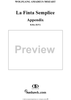 Appendix, from "La Finta Semplice", K46a (K51) - Full Score