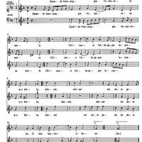 Quando fiameggia l'amorosa stella