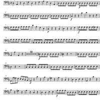 Divertimento No. 2 D Major KV131 - Double Bass