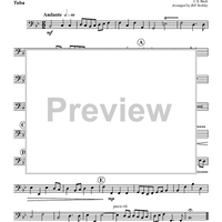 Sicut Locutus Est -From Magnificat in D (BWV 24), 1723 - Tuba