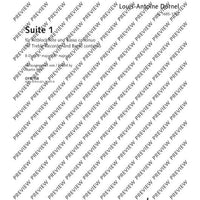 Suite I Bb major in B flat major