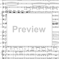 "Batti, batti, o bel Masetto", No. 13 from "Don Giovanni", Act 1, K527 - Full Score