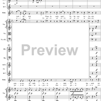 La Finta Giardiniera, Act 3, No. 26 "Wenn du mich auch verlässest" (Aria) - Full Score