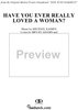 Have You Ever Really Loved A Woman?