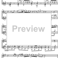 Mary's Cradle Song from the Christmas Oratorio BWV 248 - Score