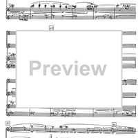 Meditation on the melody of Gagaku "Kotoriso" - Score