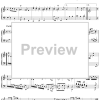 Partita on "Ach wie nichtig, ach wie flüchtig"