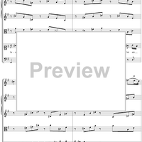 Soprano aria from Cantata no. 32  ("Liebster Jesu, mein Verlangen") - Full Score