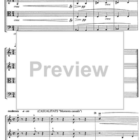 Petit quartet de corda (Little string quartet) - Score