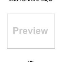 Suite No. 2 in D Major