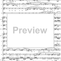 Mass No. 4 in G Major (BWV236) - Full Score