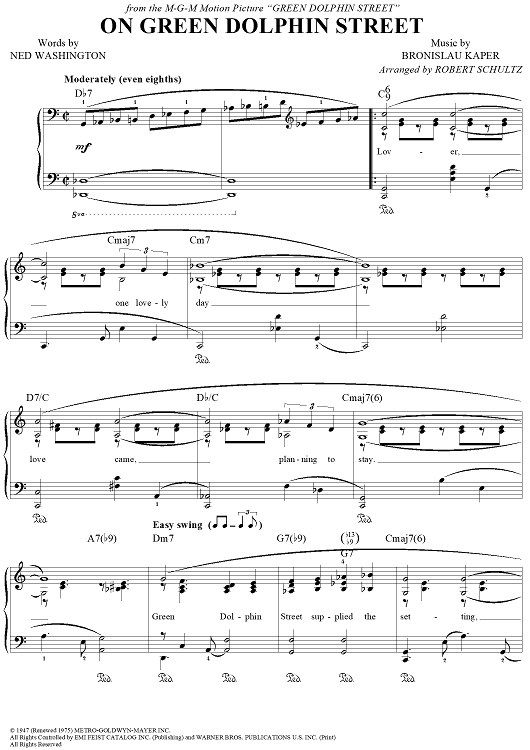 On Green Dolphin Street