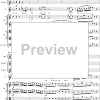 "Fra cento affanni", aria, K73c (K88) - Full Score