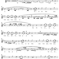 "Gelobet sei der Herr, mein Gott", Aria, No. 3 from Cantata No. 129: "Gelobet sei der Herr, mein Gott" - Soprano