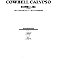 Cowbell Calypso - Score