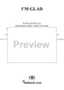 I'm Glad
