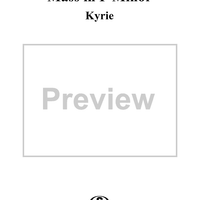 Mass in F Minor: Kyrie