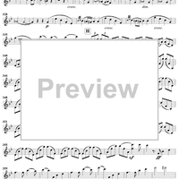 String Quintet No. 2 in B-flat Major, Op. 87 - Violin 1