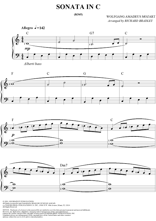 Sonata in C